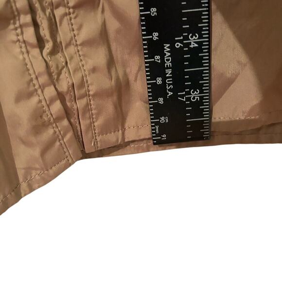 Cole Haan Camel Trench Coat with Water-Resistant Fabric XL - Picture 6 of 8